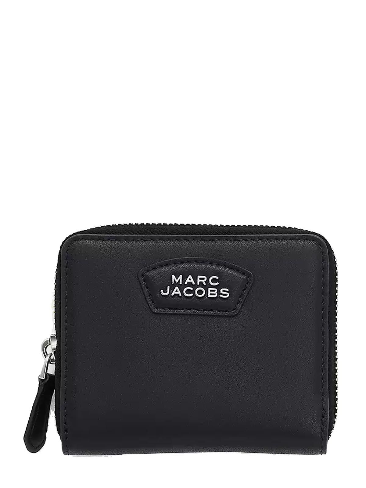 slim compact black Marc Jacobs wallet | Quaranta Boutique Marc jacobs